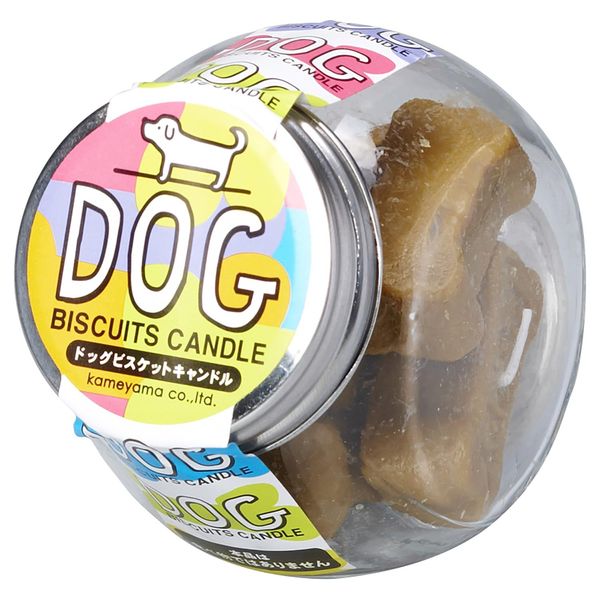 Turtle Dog Biscuit Candle