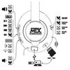 MTX AUDIO iX3BT Bluetooth Headphones microSD Ultra-flexible Lightweight