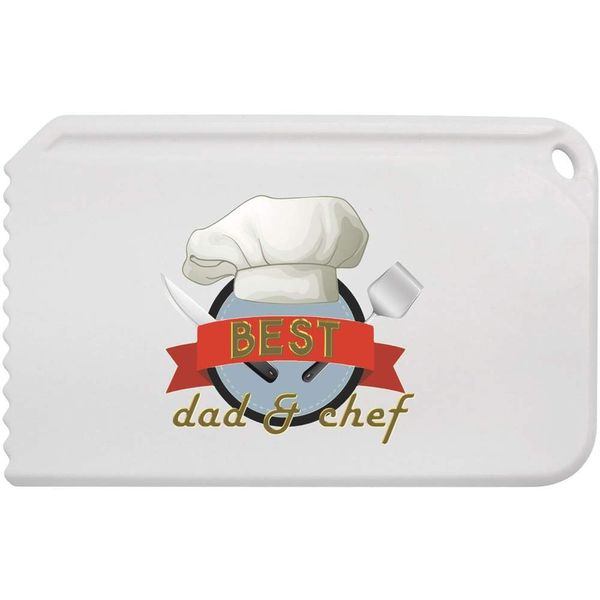 Azeeda 'Best Dad & Chef' Plastic Ice Scraper (IC00040046)