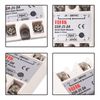Coliao 4pcs Solid State Relay SSR-25DA DC to AC Input 3-32VDC to Output 24-380VAC 25A 250V Solid State Relay Module