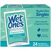 Wet Ones Hand and Face Wipes Singles, Sensitive Skin, 24 Count