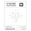 CH4X4 2 Rocker Switch Panel