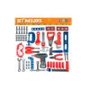 Kids Work Bench Play Set Children Tools Tool Kit Construction Pretend Boy Toy US