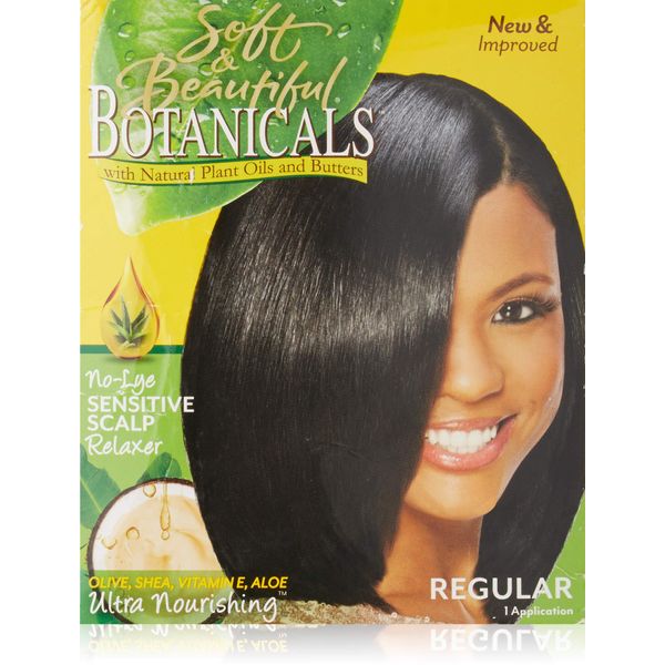 Soft & Beautiful Botanicals Sensitive Scalp Relaxer Regular - Normal