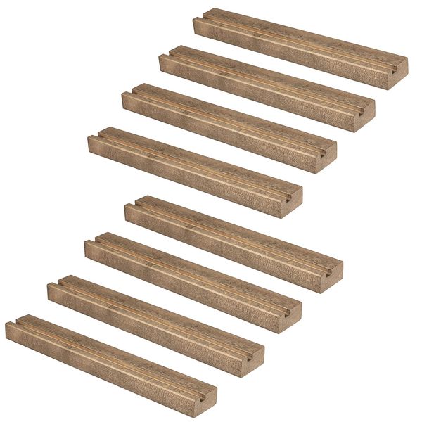 Ilyapa Record Display Wall Mounted Shelf, 8 Pack