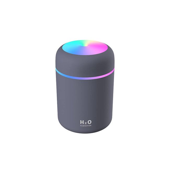 《Aroma Diffuser Good for Beauty that Blends Into A Compact and Stylish Living Space》 -Night Light with Stylish Atmosphere - NE Humidifier for Car or Office or Work Desk Side with USB Port Specification (Black)