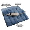 Cara 70 Deluxe Washable Heating Pad, Moist/Dry, King Size