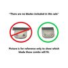 Genuine Wahl Trimmer Replacement Blade Guard Beard Stubble Guide Comb Set 9888