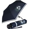 Knirps children's compact umbrella with reflective trim.