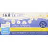 Natracare Organic Cotton Tampon Super 16 Count with Applicator (6 Pack)
