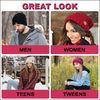 Funky Junque Oversized Beanie - Hot Pink