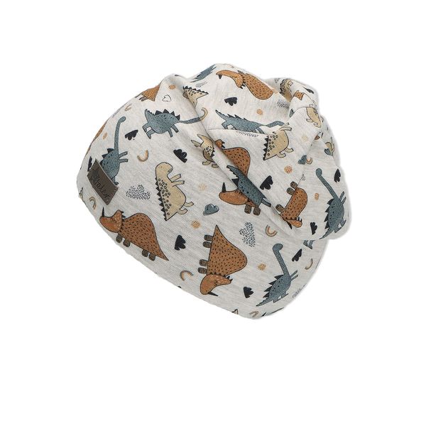 Sterntaler Boys Beanie Donolo Beanie Hat, silver, 51