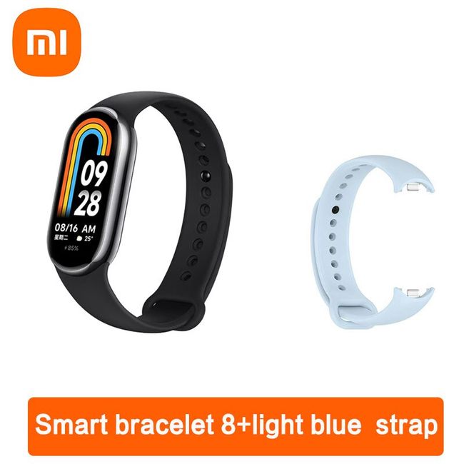  Xiaomi Mi Band 8 Smart Bracelet 1.62“ AMOLED Screen Heart Rate  Blood Oxygen Bluetooth Sport Watch Fitness Traker Watch(Global Version  Black) (M2239B1) : Cell Phones & Accessories