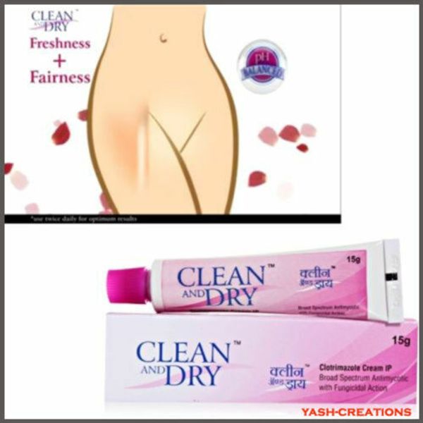 Clean-And-Dry-Cream-PH-Balanced-Cream-For-Vaginal-Area-15gm Fast Shipping