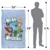 Transformers Roll to The Rescue Silky Touch Super Soft Throw Blanket 36" x 58"