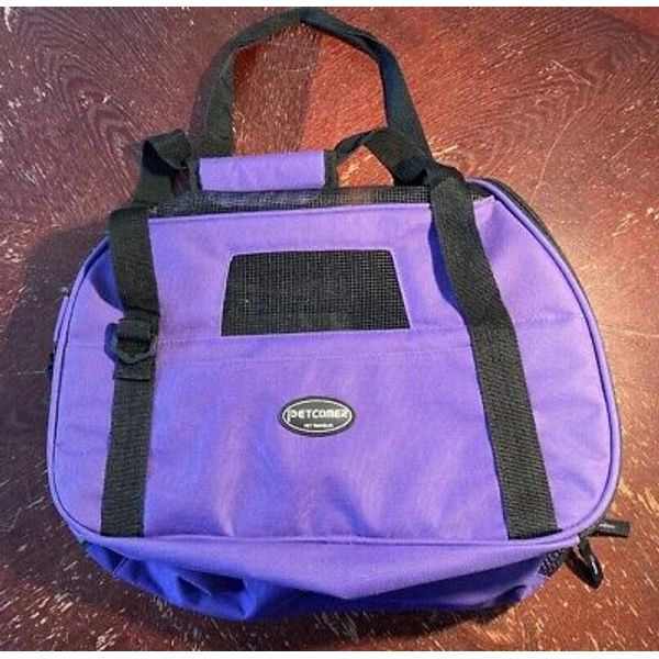 Petcomer Pet Traveler Purple Tote Bag