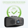 Sun Visor Wireless Bluetooth 5.0 Hands Free Car Kit Speakerphone Speaker Phone