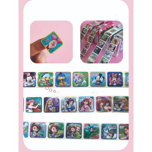 FEIFEI'S BOW 200pcs Kids Toddlers Princess Elsa Mickey Mouse Dinosaur Stickers Party Bag Fillers Boys Girls Teachers as Reward Craft Scrapbooking in box gift set (Spiderman)