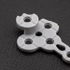 ECSiNG 4pcs Conductive Silicon Button Pads Controller Button Replacement Repair Part Compatible with Xbox One S & Elite Controller