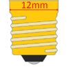 8-Pack 25 Watt LONG LIFE Light Bulb for large Scentsy wax diffusers/tart warmers