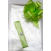 ShredAstic® White Micro Dot Florist Cellophane wrap with 30mm Pull Bow (2 metres, Lime Green)