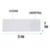 Microscope Slides, Pre-Cleaned Ultra-Clear Glass Microscope Slides, Ground Edges, 3” x 1”, 72 Pack