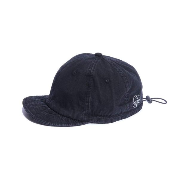 CLAPE Short Brim Baseball Cap Washed Basecap Kurzer Schirm Leichte Sport Cap Unstructured Fullcap Verstellbar Schildkappe Faltbar Snapback Cap