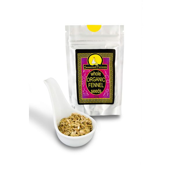 Organic Fennel Seeds, Whole