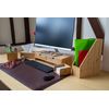 OSCO Bamboo Square Pen Pot