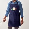 CafePress Christmas Penguin Joy 2 Apron (Dark) Kitchen Apron with Pockets