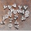 100Pcs 5mm Soft Rubber Earring Backs - Secure Fit for Stud Earrings-NEW