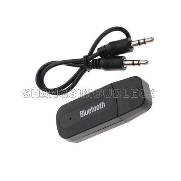 Mic Dongle 3.5mm Wireless Bluetooth USB Audio Stereo Music Receiver Adapter NEW-