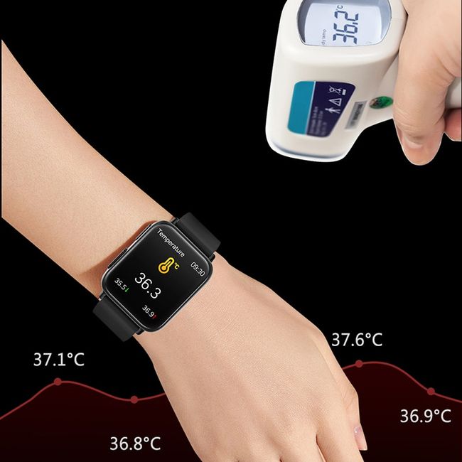 New Blood Glucose Monitor Health Smart Watch Men ECG Women