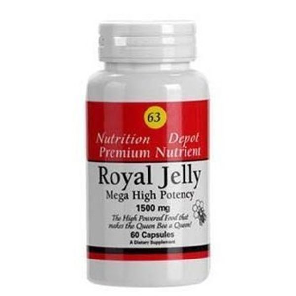 Supplement Depot #63 Royal Jelly - 60 Capsules