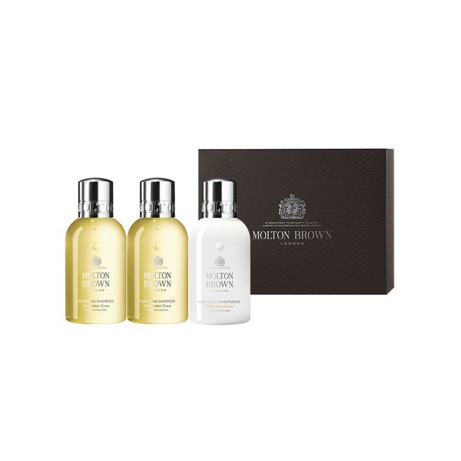 [Family Month Gift Recommendation] Molton Brown Purifying Indian Cress Hair Care 100ml Trio Set (Travel Size)