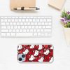 Personalaizer Flexible Case Compatible with iPhone 15 Plus Hello Kitty with Bows and Polka Dots transparent