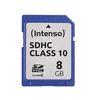 Intenso 3411460 8GB SD Memory Card