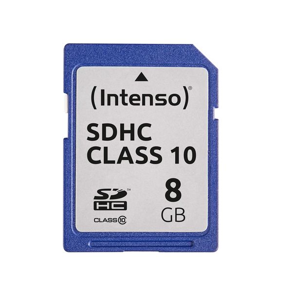 Intenso 3411460 8GB SD Memory Card