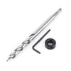 Hex Handle Pocket Hole Drill for HSS4241 Pocket Grip Kit Depth with Adjustable Stop Ring 3