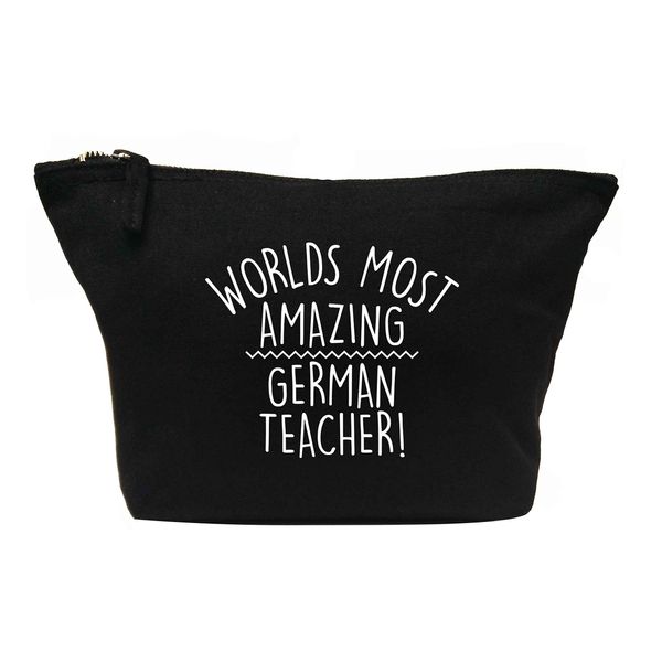 Flox Creative Makeup Bag Amazing German Teacher Black