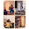 EDISHINE Corner Floor Lamp, Minimalist Dimmable Lighting with Remote 2700-6000K