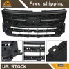Front Upper Grille Grill For Ford Explorer XLT 2018 2019 Matte Black Painted