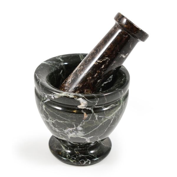 Mini Black Marble Pestle & Mortar