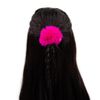 surell Rex Fur Scrunchie (Fuchsia)