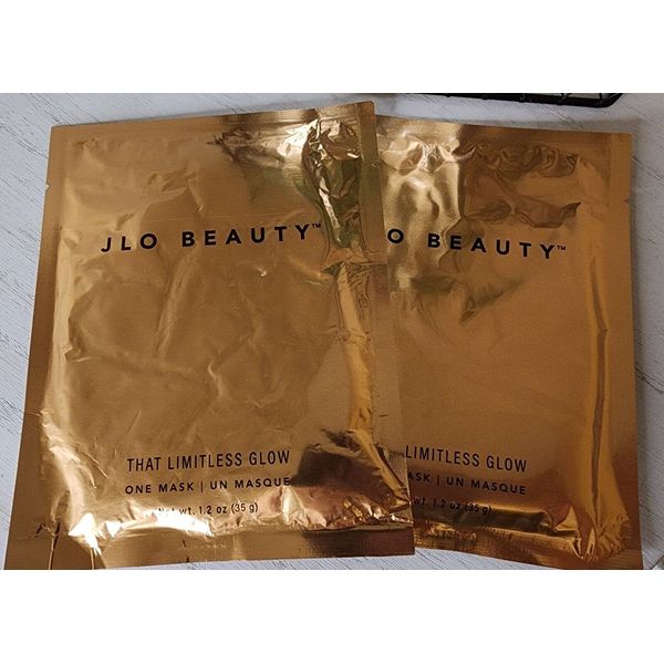 2x JLo Beauty That Limitless Glow Sheet Mask NWOB