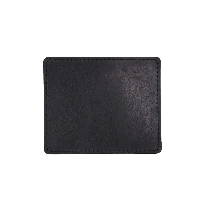 Leather Himeji Honjin Genuine Leather Seal Mat, Oil Smooth (Black)