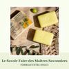 Le Petit Olivier – Savonnettes Extra 100% Huiles végétales Les Douces à la Verbena et au Citron 2 Savonnettes de 100g