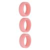 3PCS Silicone Ring Covers for Smart Ring Scratch Ring Protector Protective Sleeve Silicone Rings for Men Wedding Ring Protector (M)