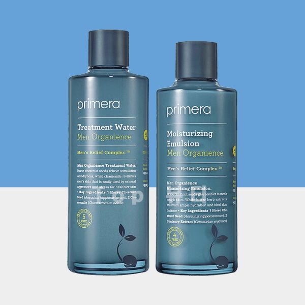 Dad&#39;s birthday gift Primera Men Organism 2-piece set Men&#39;s skin lotion for men&#39;s basics