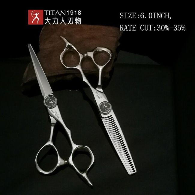 free shipping titan Professional barber tools hair scissor